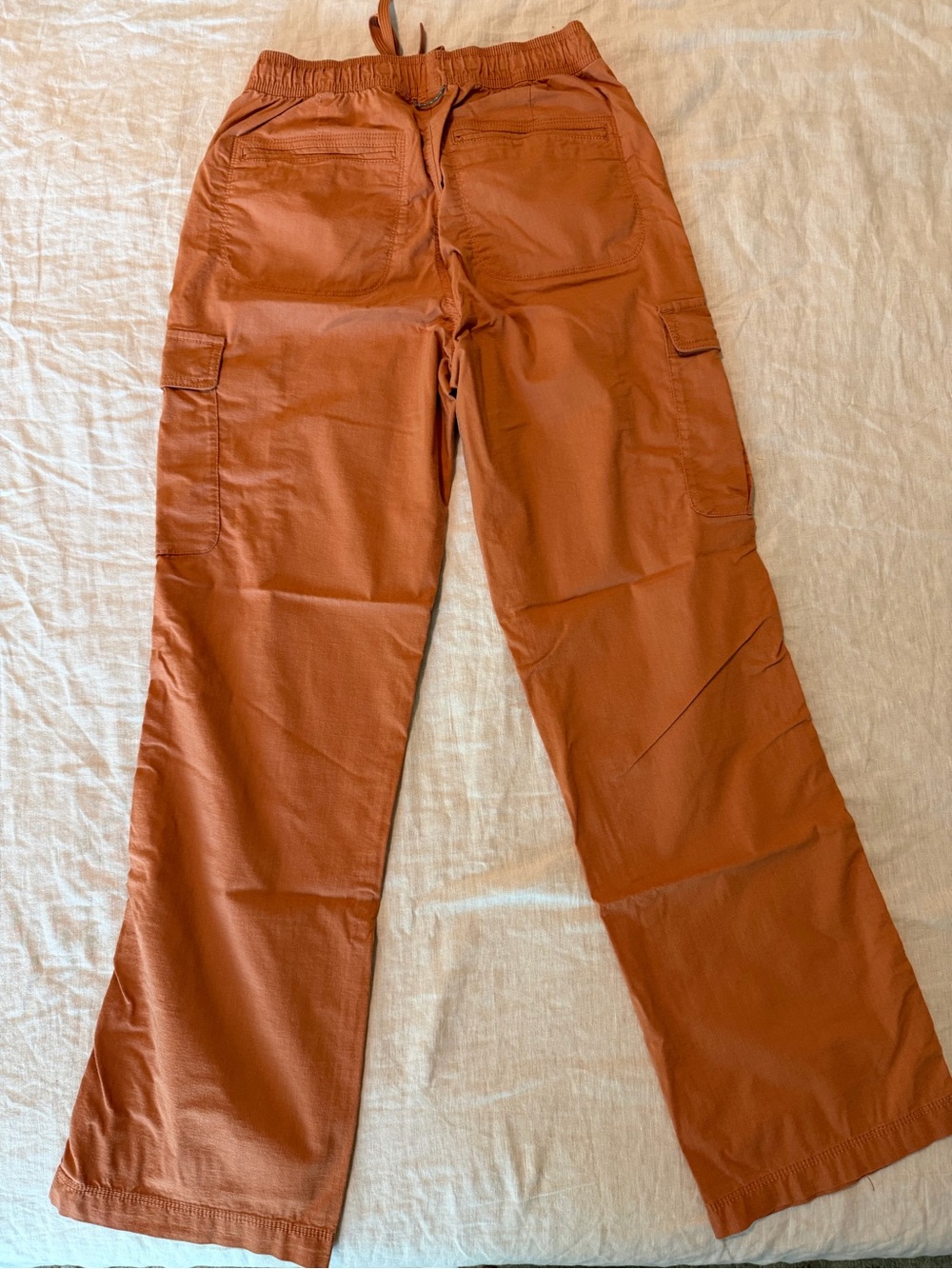 Title Nine Cargo Pants in Rust Orange